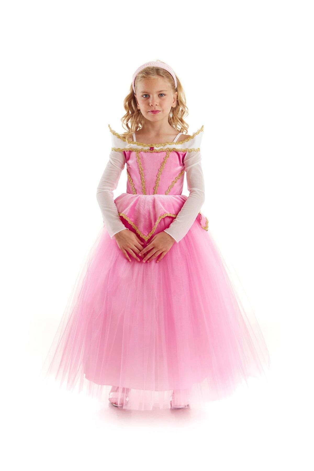 Tameris Kostüm Uyuyan Güzel Kostümü - Kız Çocuk Parti Ve Doğum Günü Kostümleri