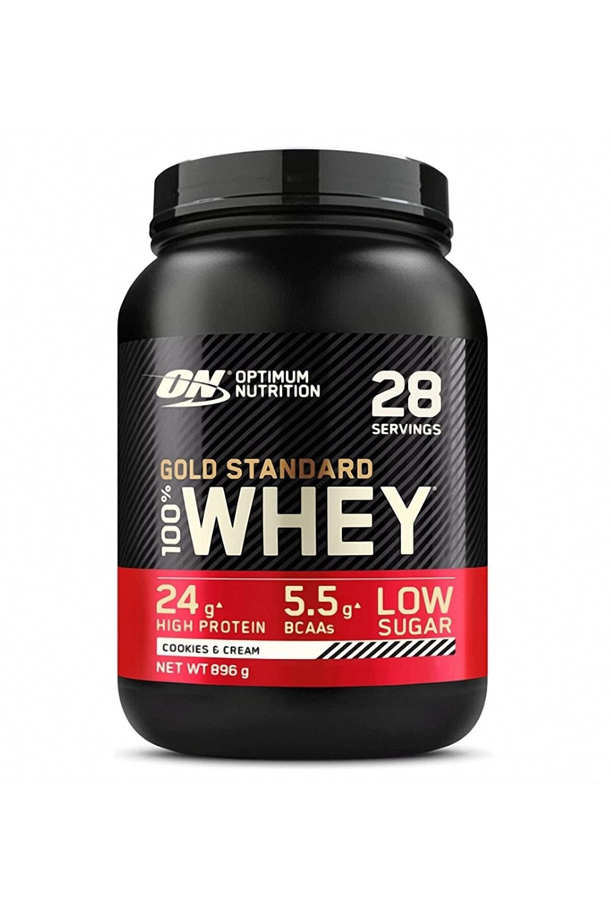 Optimum Nutrition Optimum Gold Standard Whey Protein Tozu 908 Gr Kurabiye Aromalı