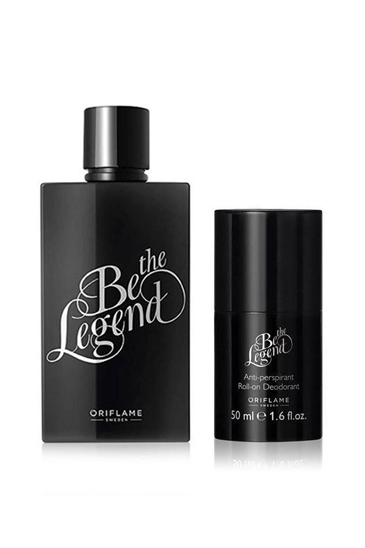 Oriflame Be The Legend Edt 75 Ml Erkek Parfüm Seti & Roll-on Deodorant 50-ml