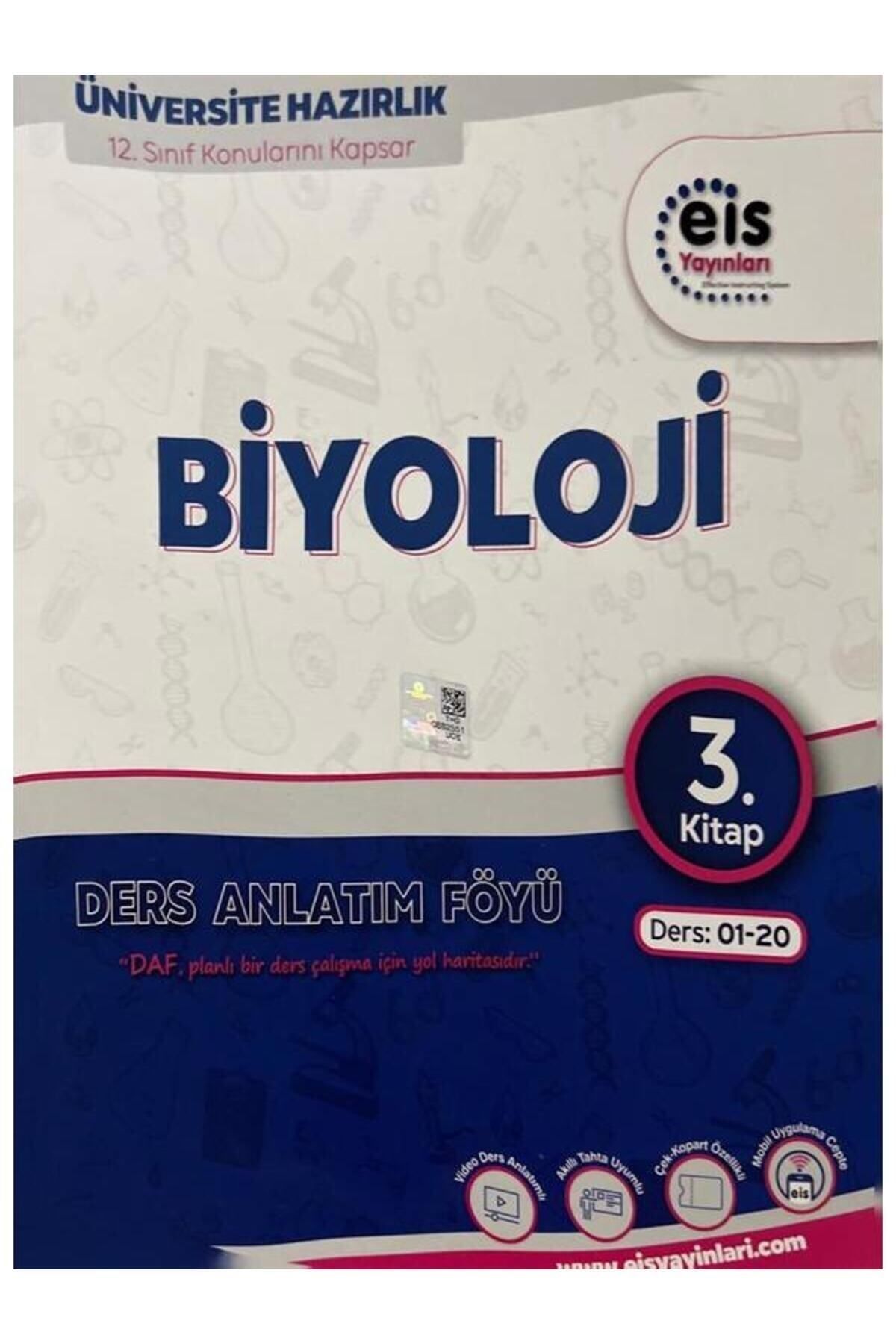 Eis Yayınları Yks Mavi Set Daf Biyoloji 3kitap