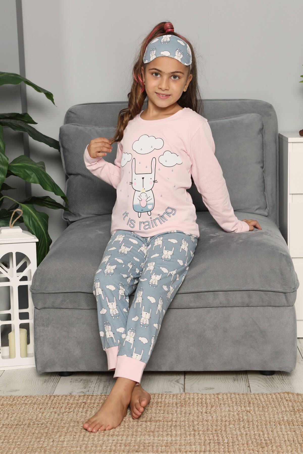 Mossta Uzun Kol Çocuk Pijama Takımı