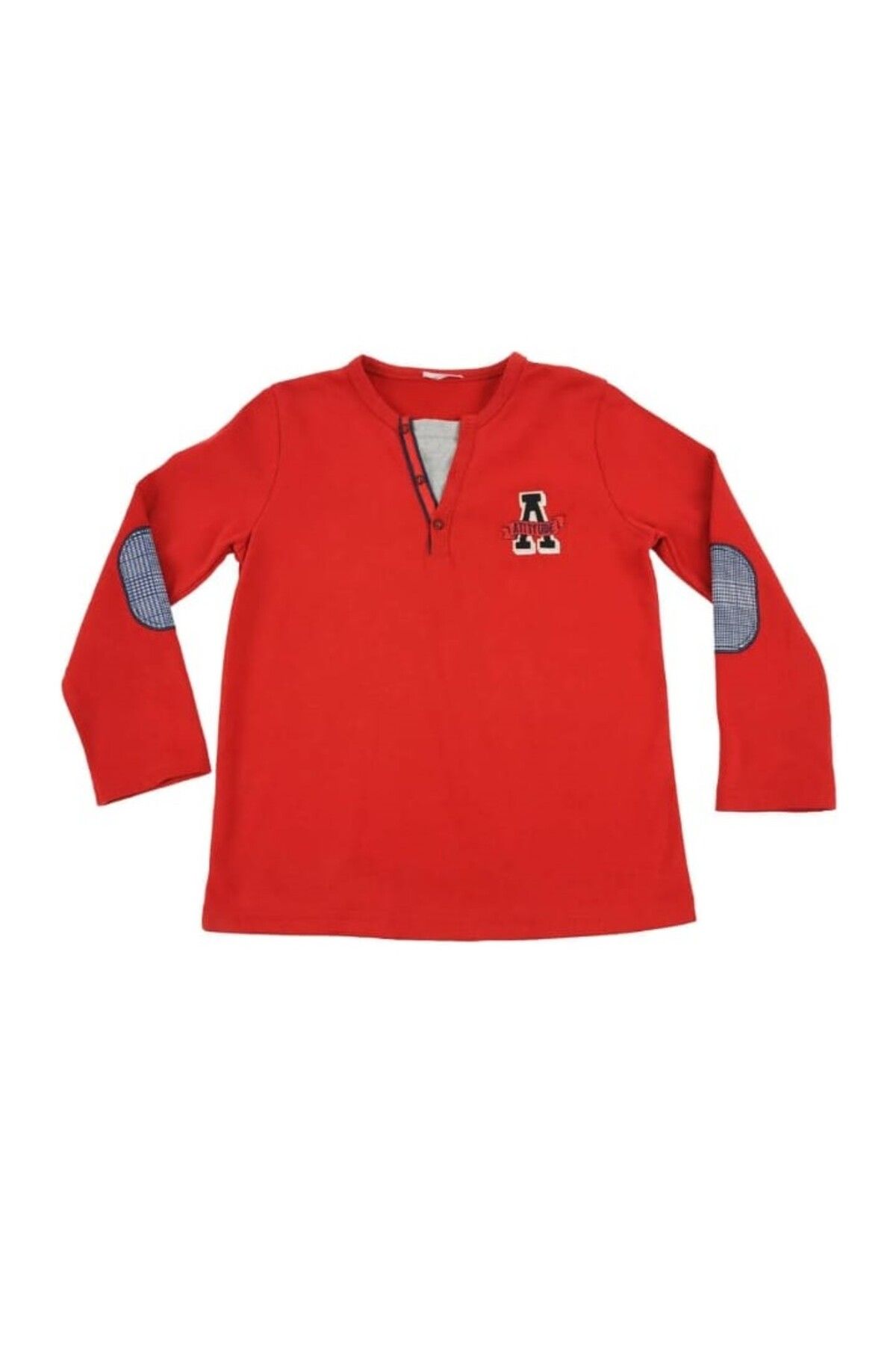 Zeyland Küçük Erkek Çocuk Bebek %100 Pamuk Cotton Kırmızı Renk Sweatshirt 82m1mst65