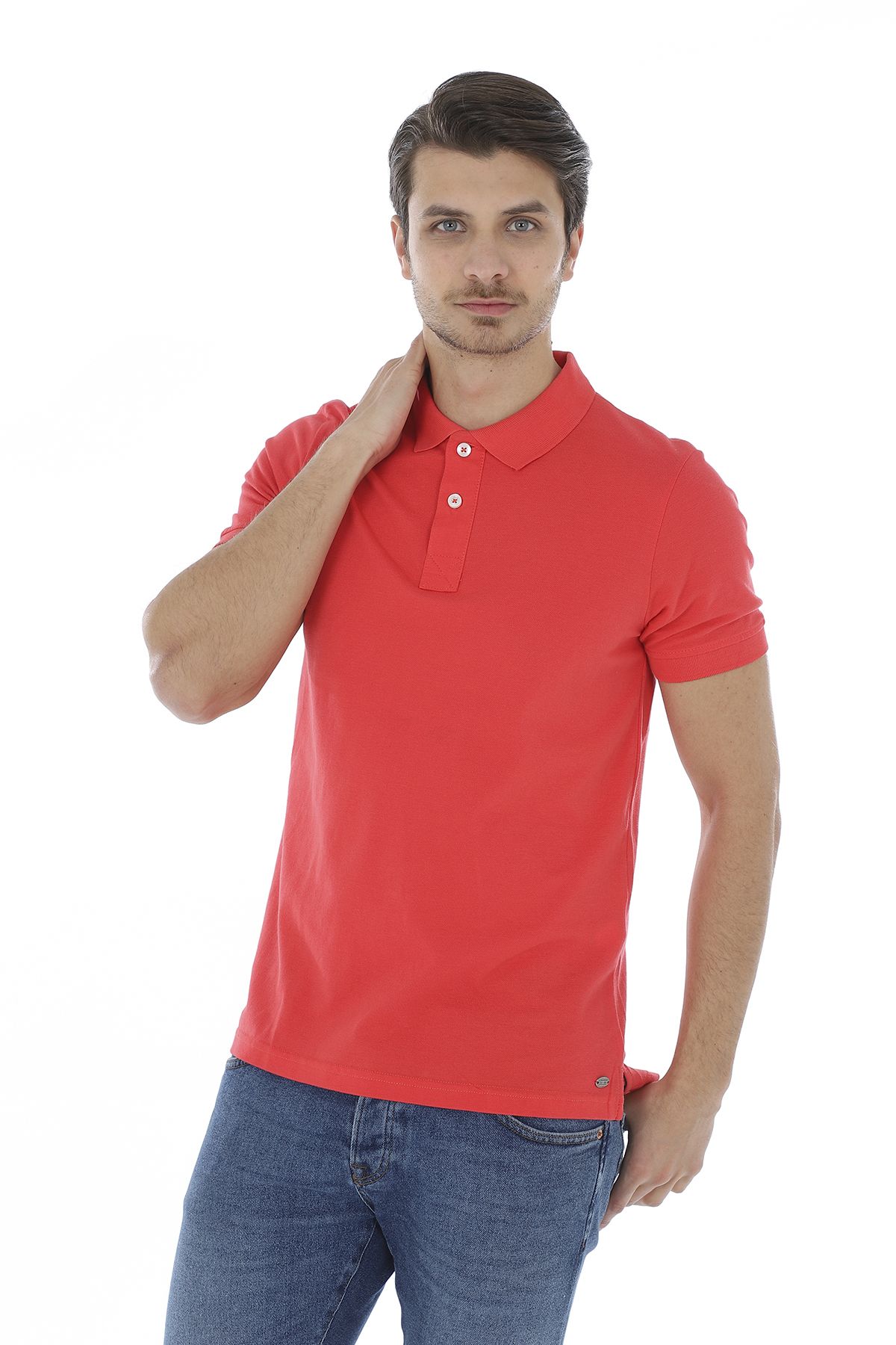 Weyeze Lenasso Basic Polo Yaka T-shirt 19-y4005
