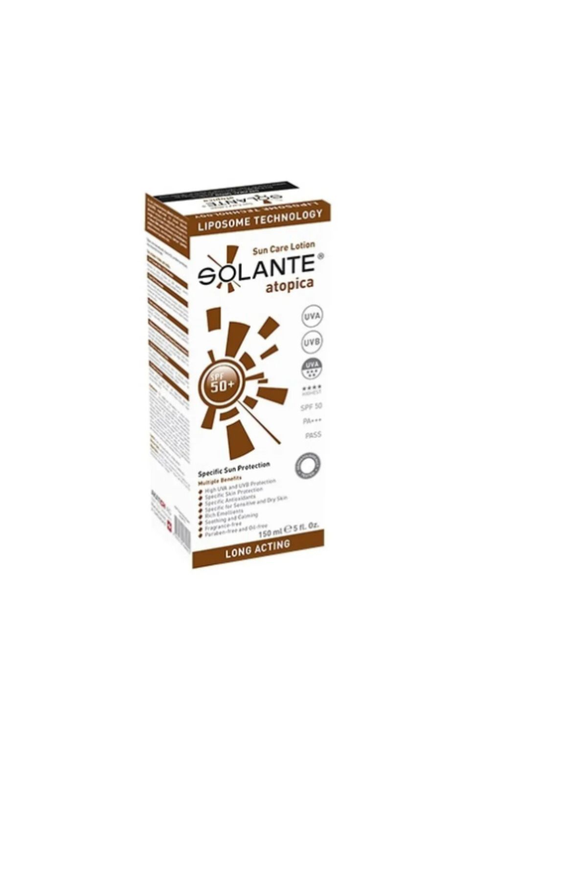 Solante Spf 50+ Hassas Ve Kuru Ciltlere Özel atopica 150 ml