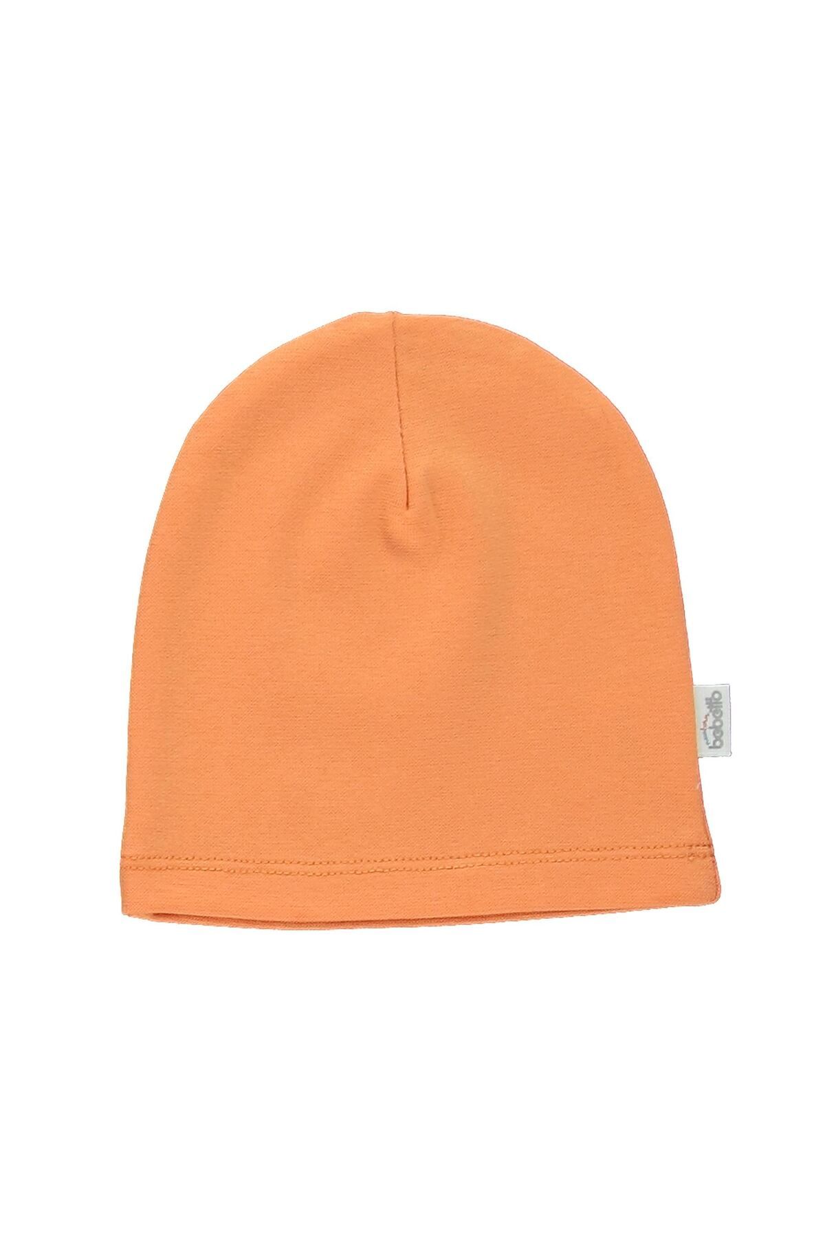 Bebetto Unisex Bebek Örme Şapka Orange C 873