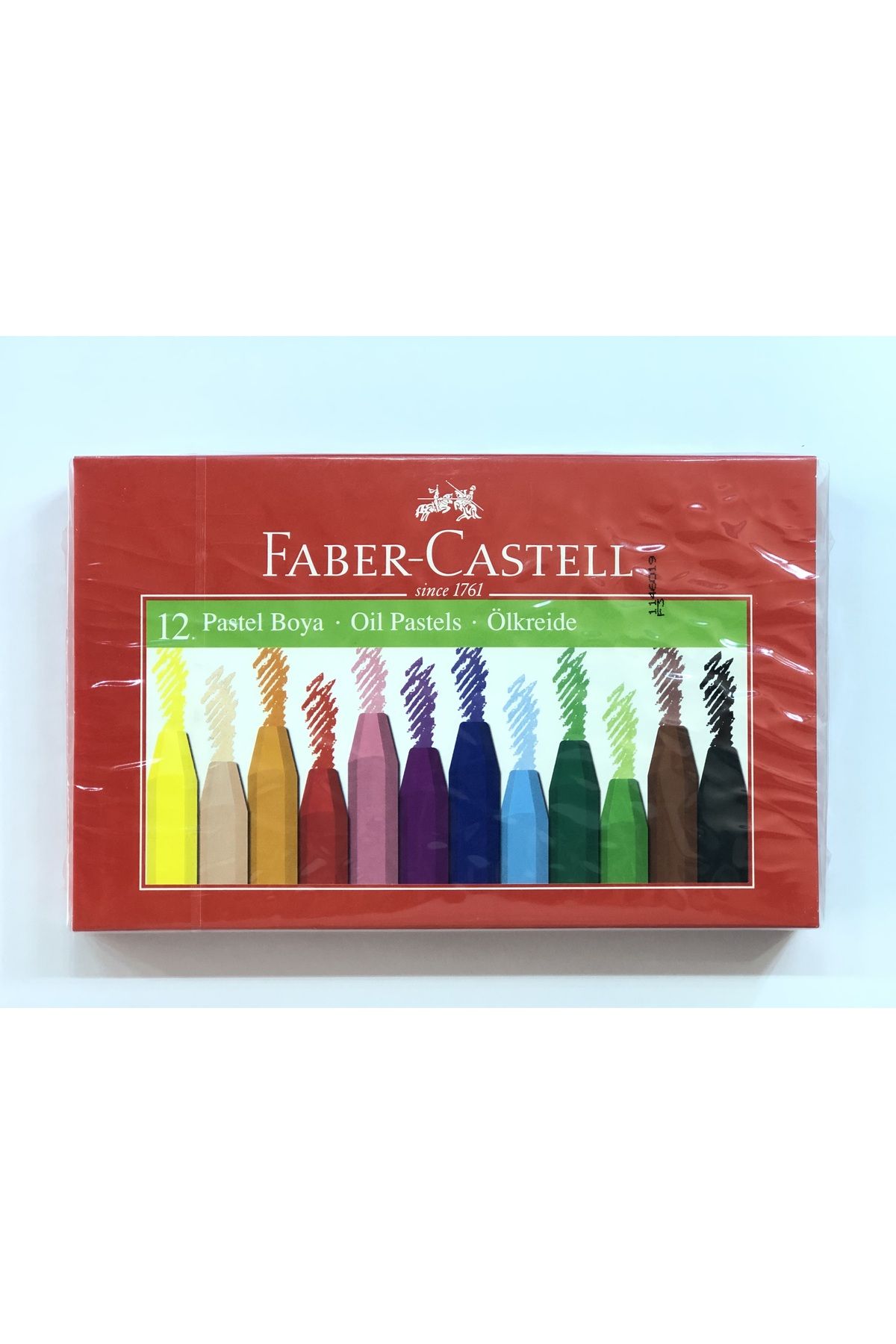 Faber Castell 12 Li Karton Kutu Pastel Boya
