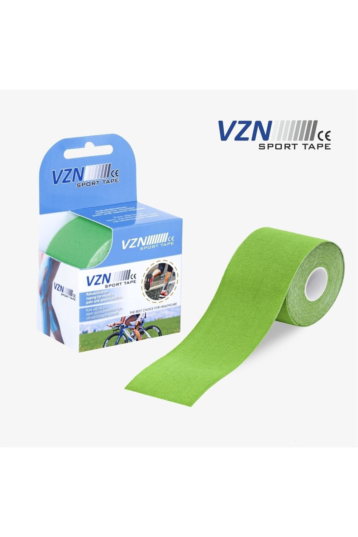 VZN Ağrı Bandı Tape 5 Cm X 5 M Yeşil