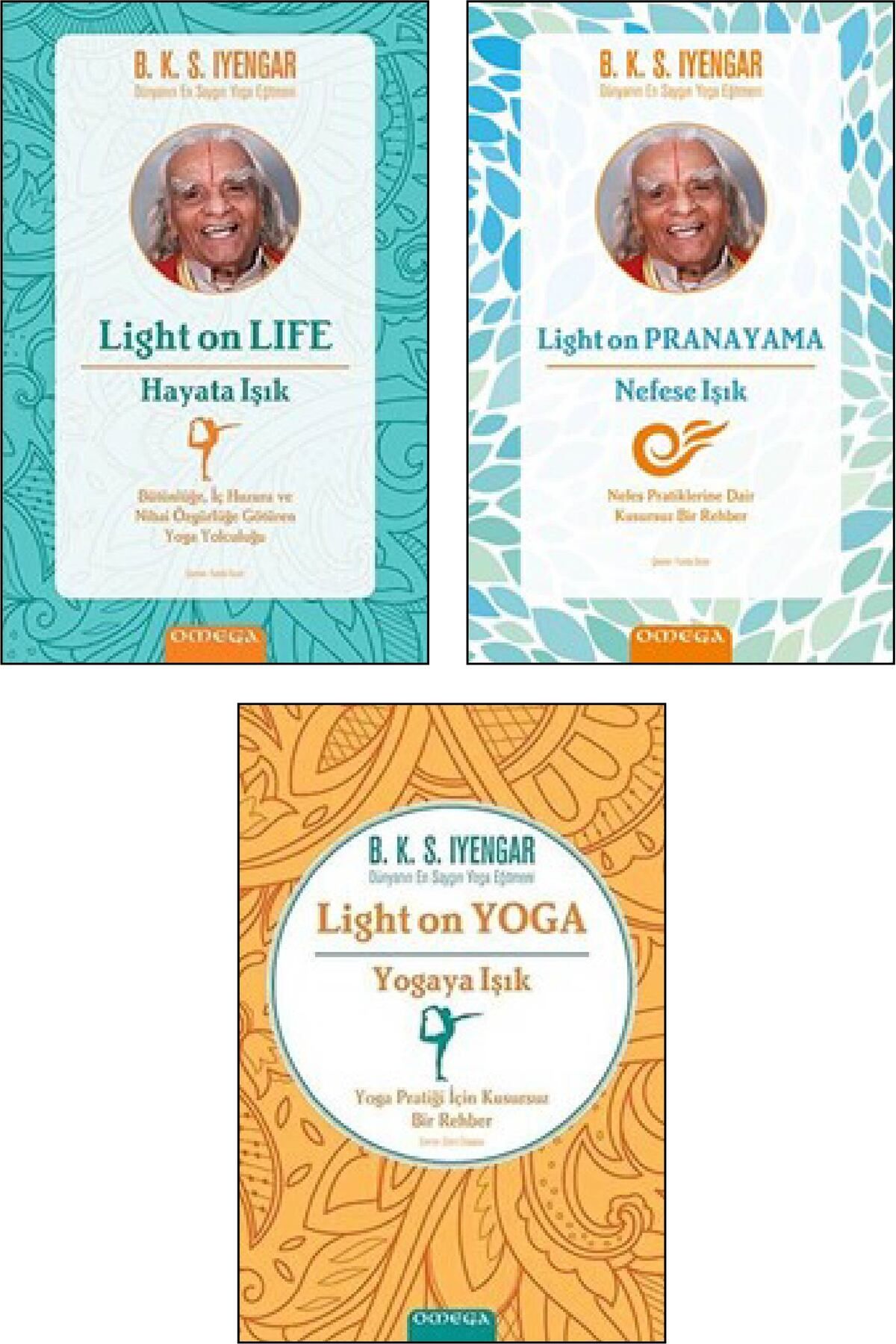 Omega (Light On Life - Hayata Işık-(Light on Pranayama - Nefese Işık-(Light On Yoga Yogaya Işık - 3'lü Set