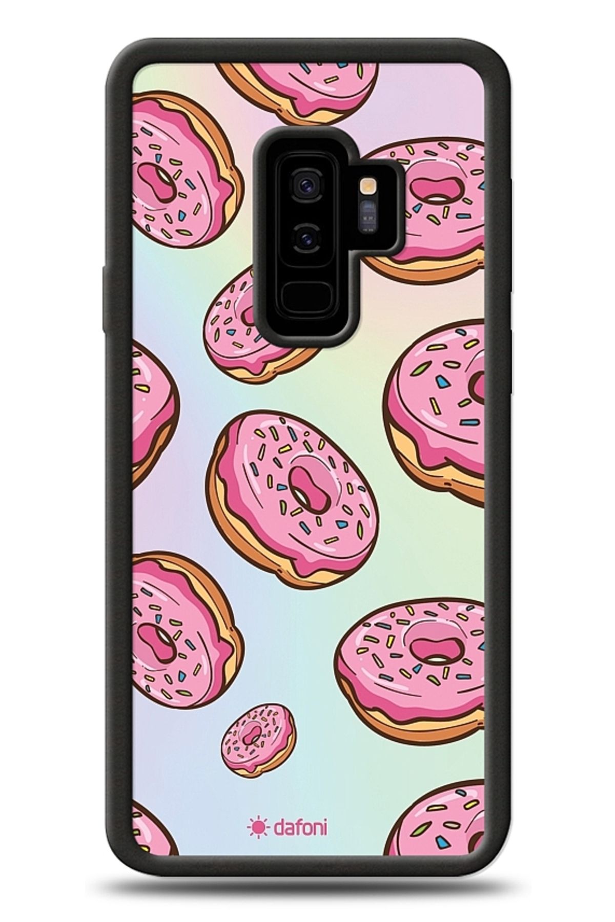 Dafoni Samsung Galaxy S9 Plus Pembe Donut Kılıf