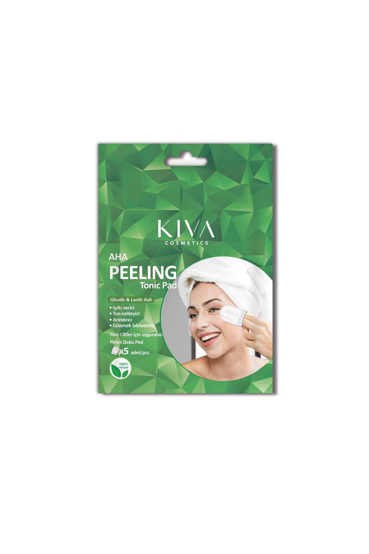 Kiva Yüz Peeling Pad- Kiva Face Peeling Pad