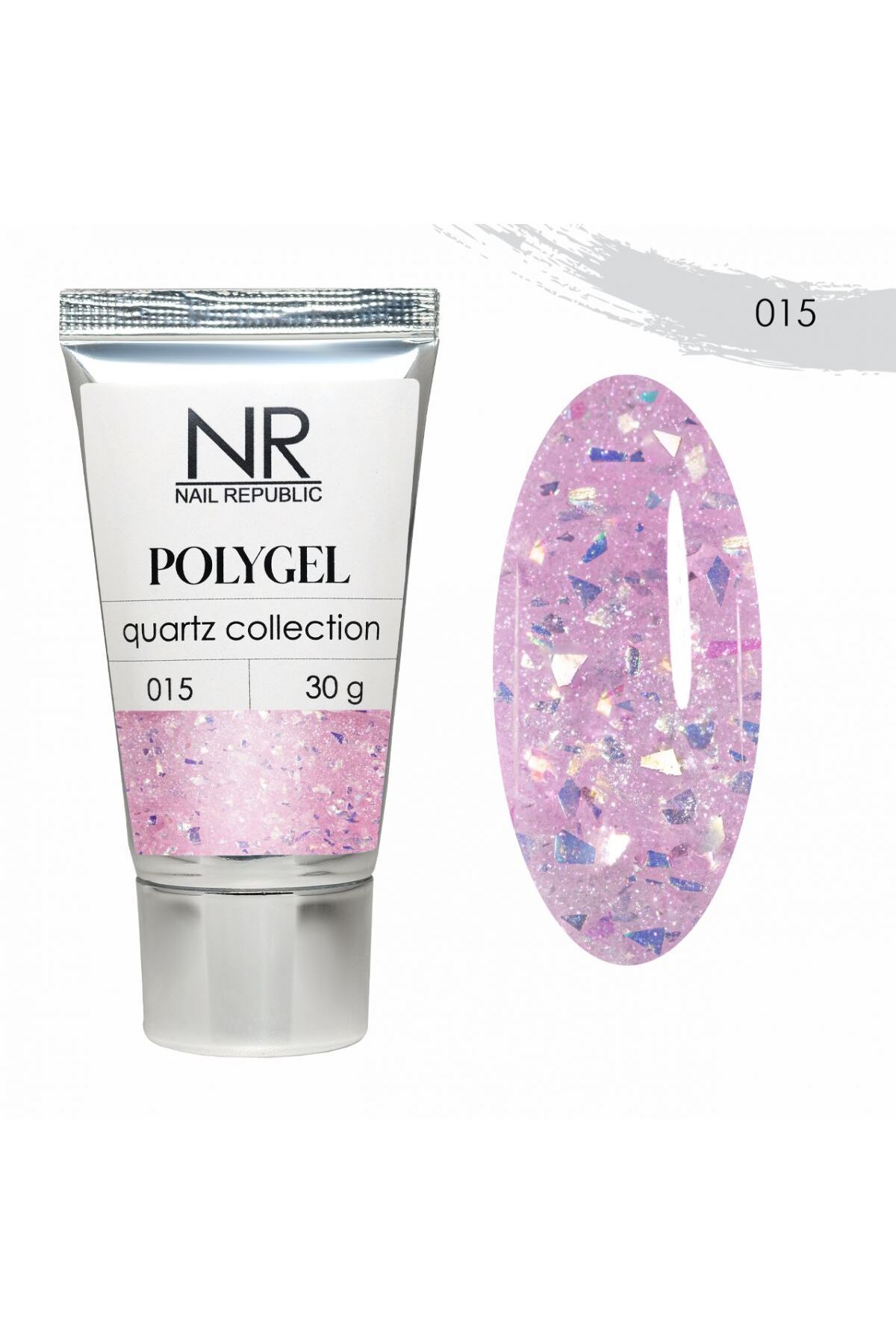 Nail Republic NR PolyGel 015 Quartz collection (30 ml)