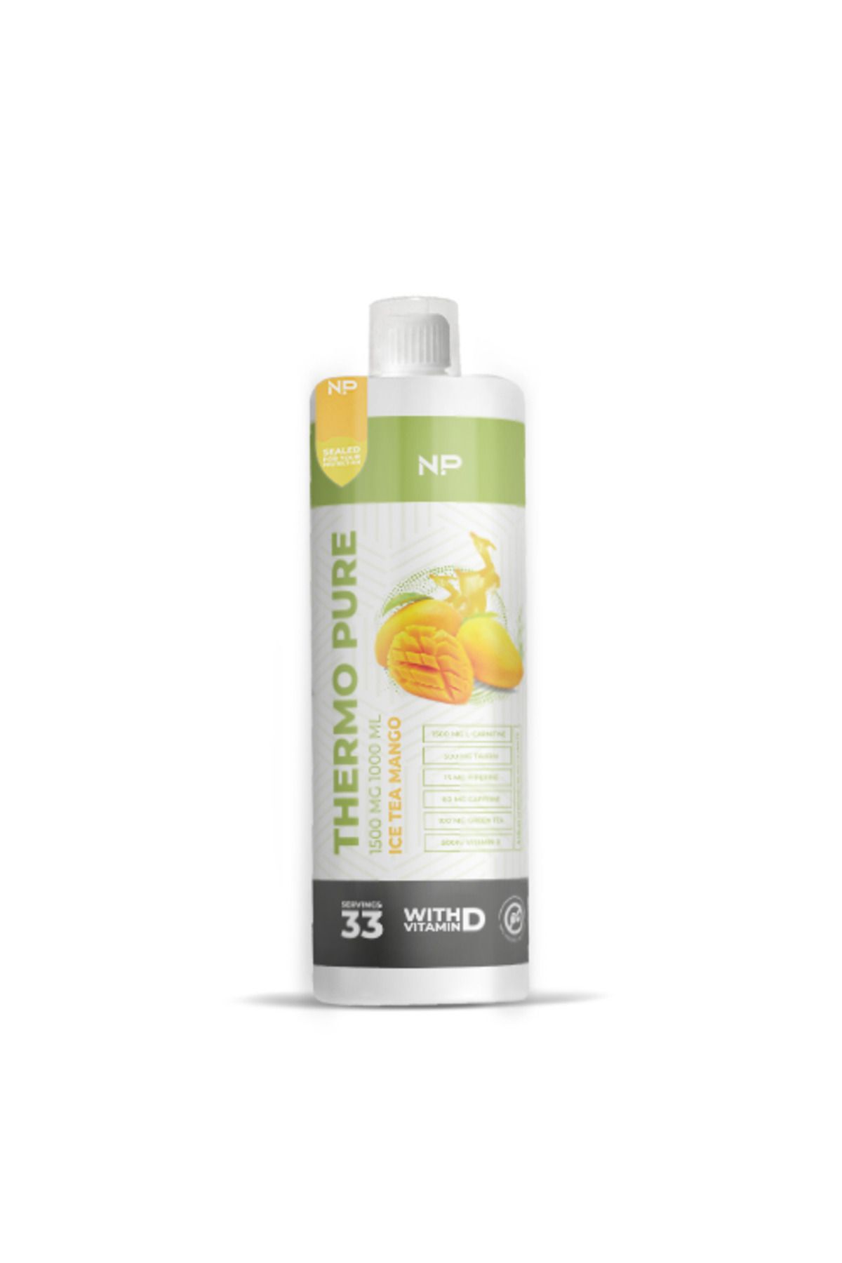 Nutripure Thermo Pure L-carnitine 1500 Mg 1000 Ml - Ice Tea Mango