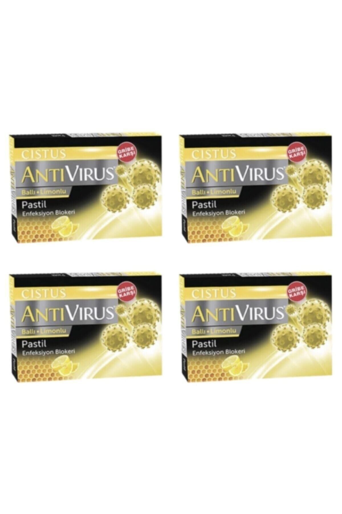 CISTUS Antivirus Pastil Ballı Limonlu 4 Adet