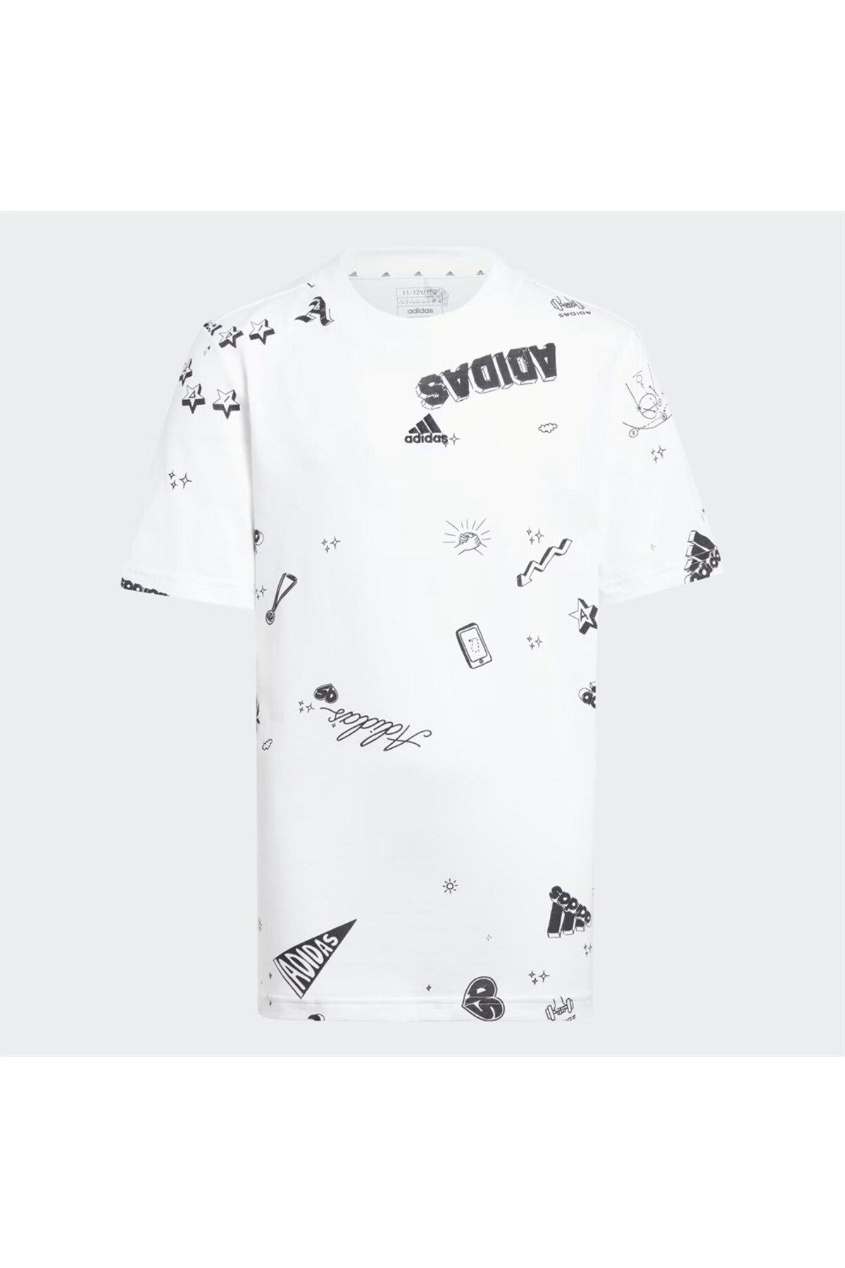 adidas Brand Love Allover Print Çocuk Tişört