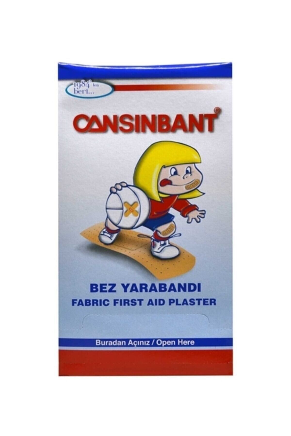 CANSIN BANT Cansınbant Bez Yarabandı 10'lu 30 Paket (300adet)