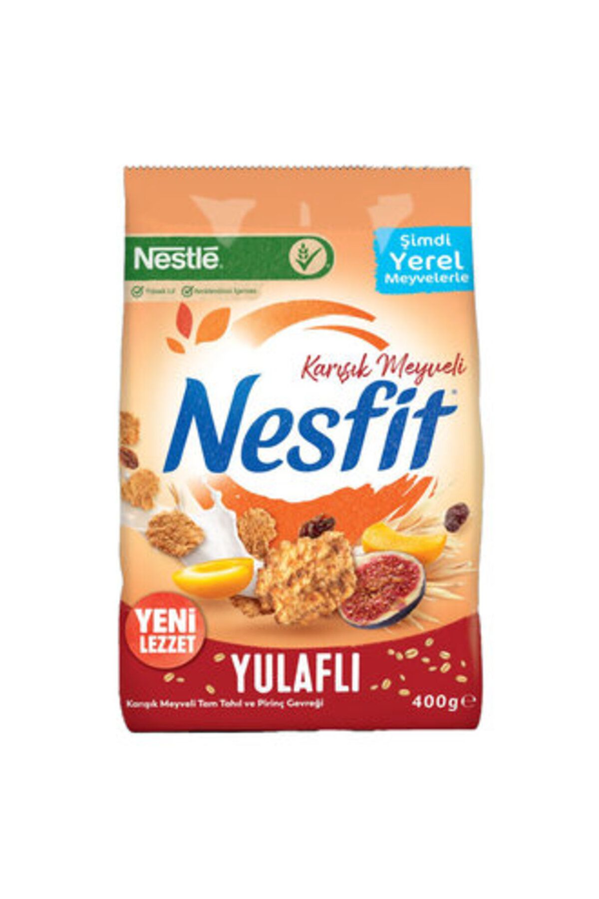 Nestle Karışık Meyveli 400Gr ( ZÜBER ÇİLEKLİ 30 GRAM BAR HEDİYE )