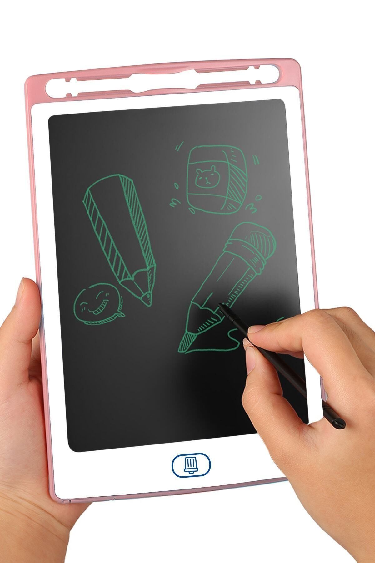 JB Grafik Digital Çocuk Yazı Çizim Tableti Lcd 8.5 Inc Ekranlı Bilgisayar Kalemli