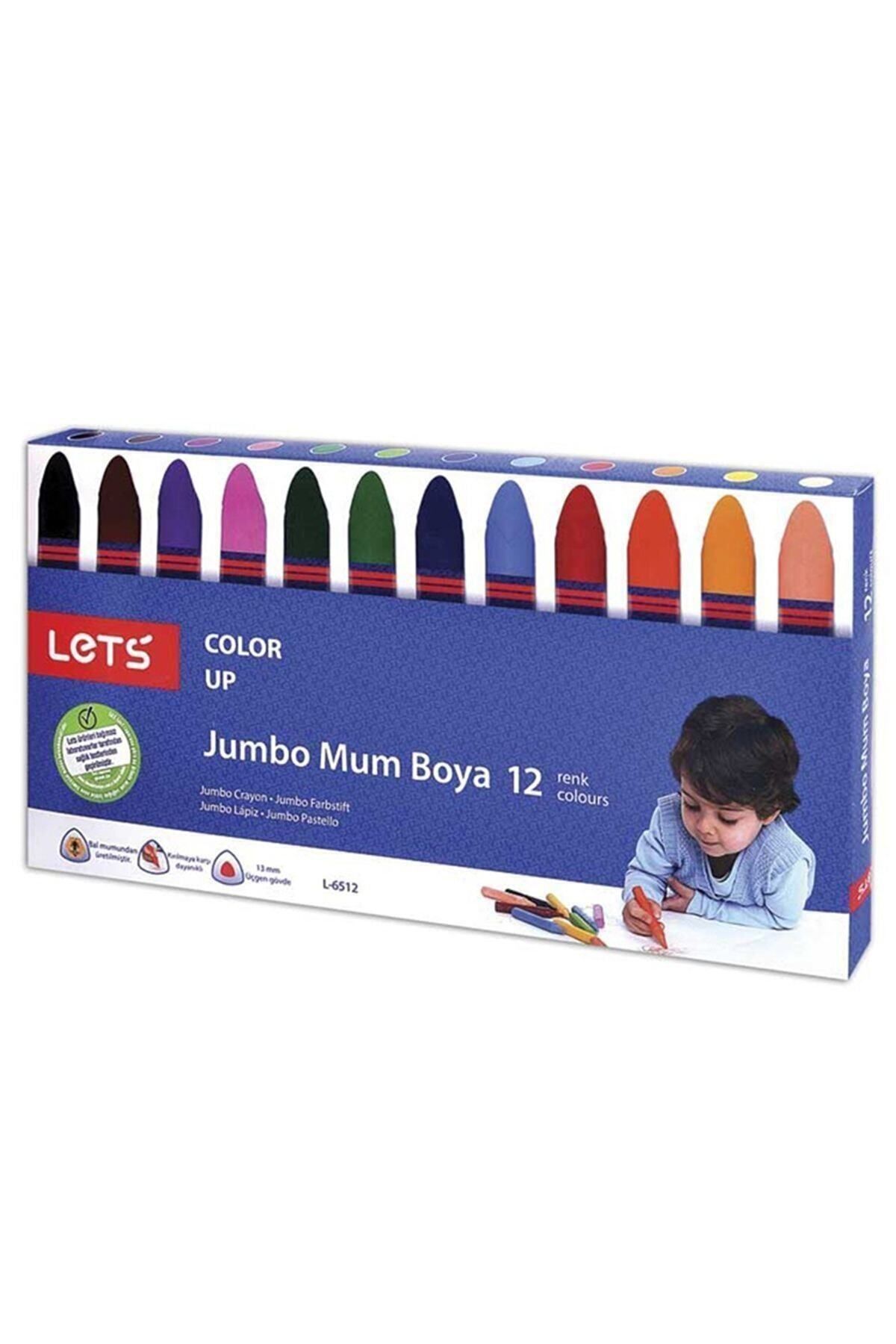 Lets 12 Renk Mum Boya L-6512 Kampanyalı