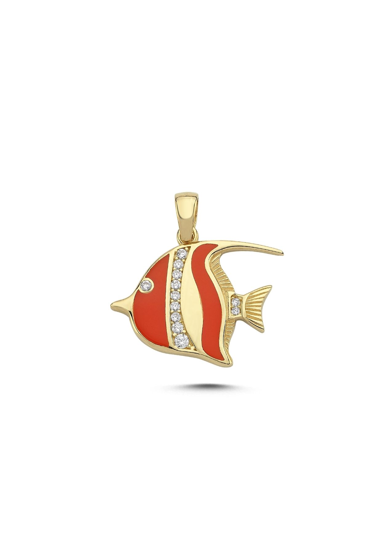 Aypa Mücevher Balık Model Kolye Ucu