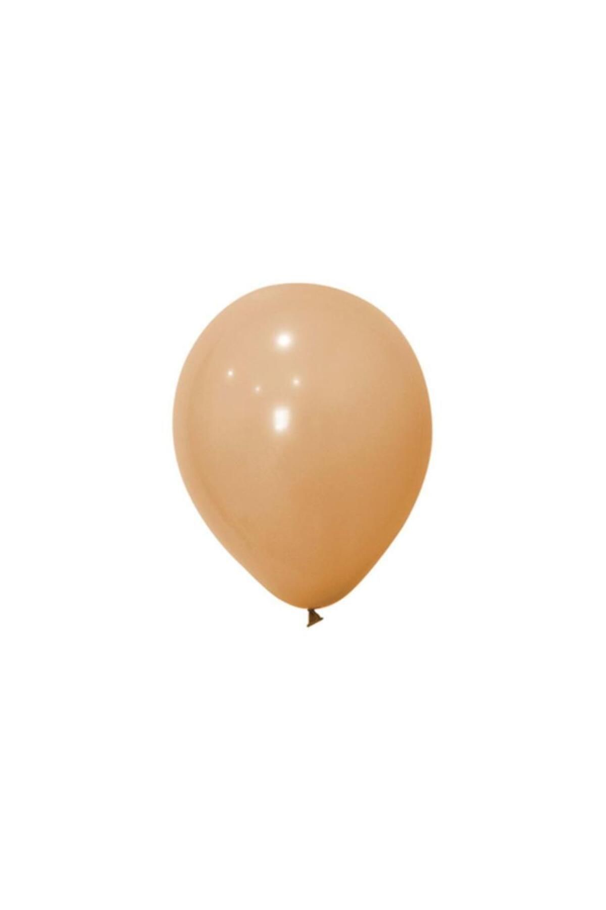 BalonEvi Balon 12" Baskı Ten Rengii 100 Lü / Balonevi