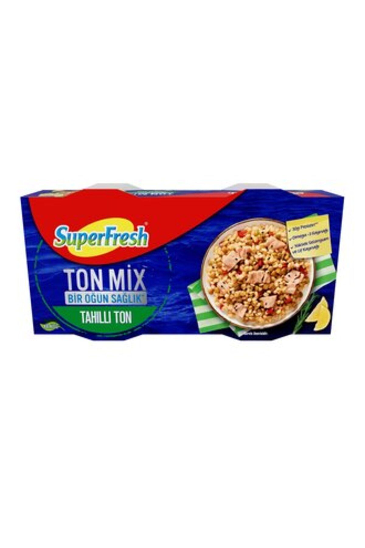 SuperFresh Ton Tahıllı Ton Balık 2x150 G ( 1 ADET )
