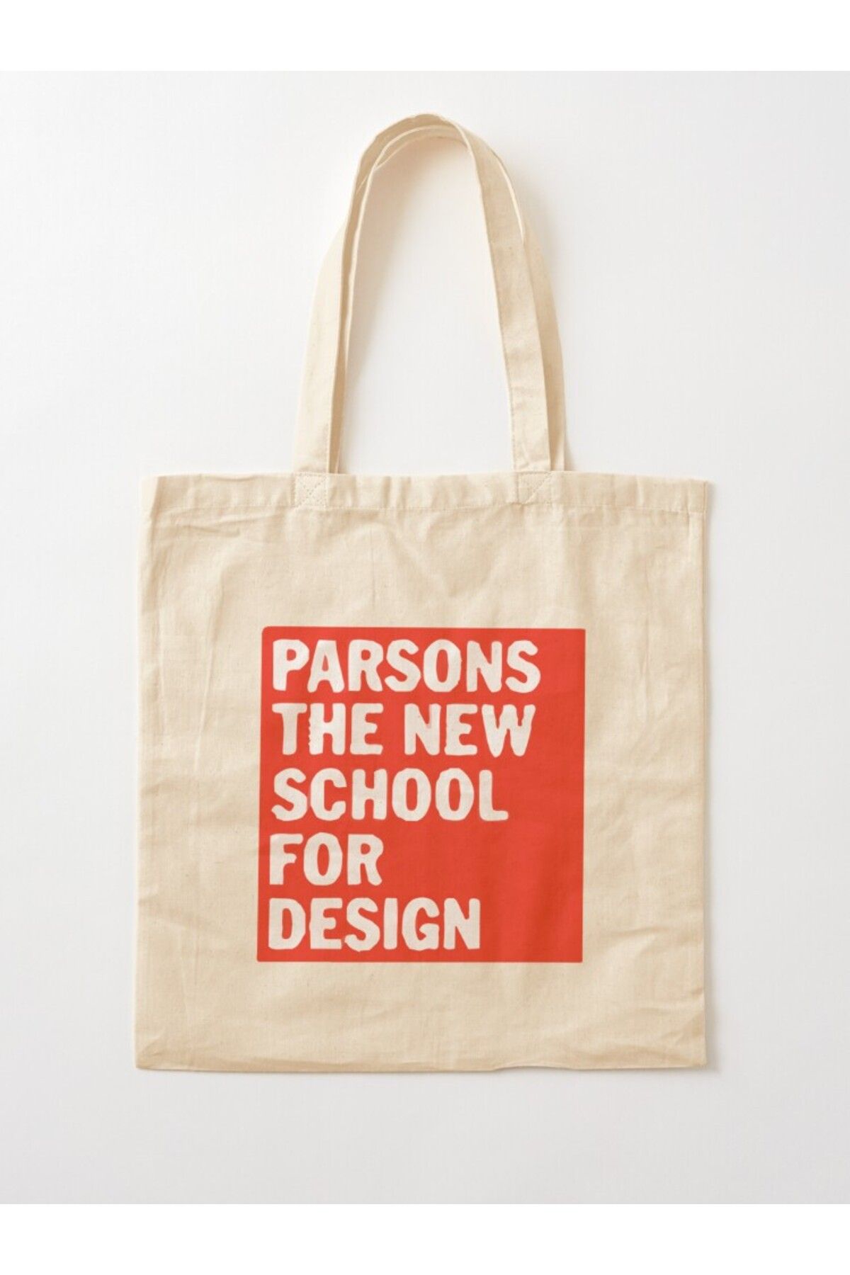 w house Körüklü Bez Omuz Çantası 13707 - Parsons the new school of design ad fashion