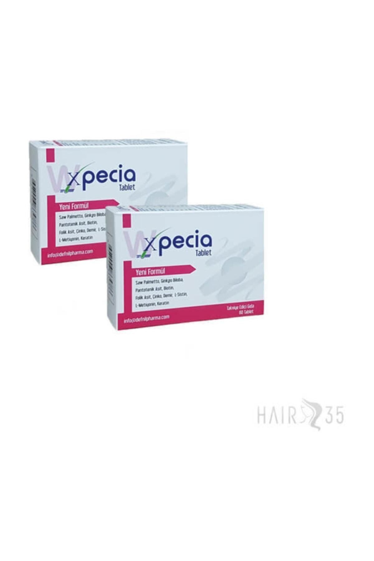 Hair Pharma Xpecia Kadın 60 Tablet X 2 Adet