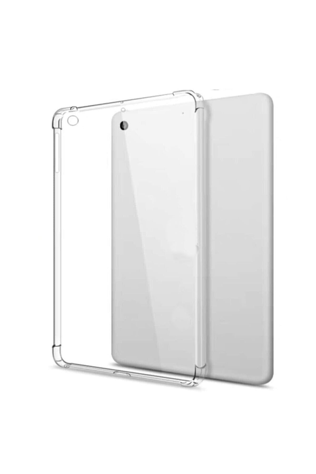 Nezih Case Apple Ipad Mini 2/3/4/5 Köşe Korumalı Darbelere Dayanıklı Renksiz Şeffaf Sert Silikon Kılıf Kapak