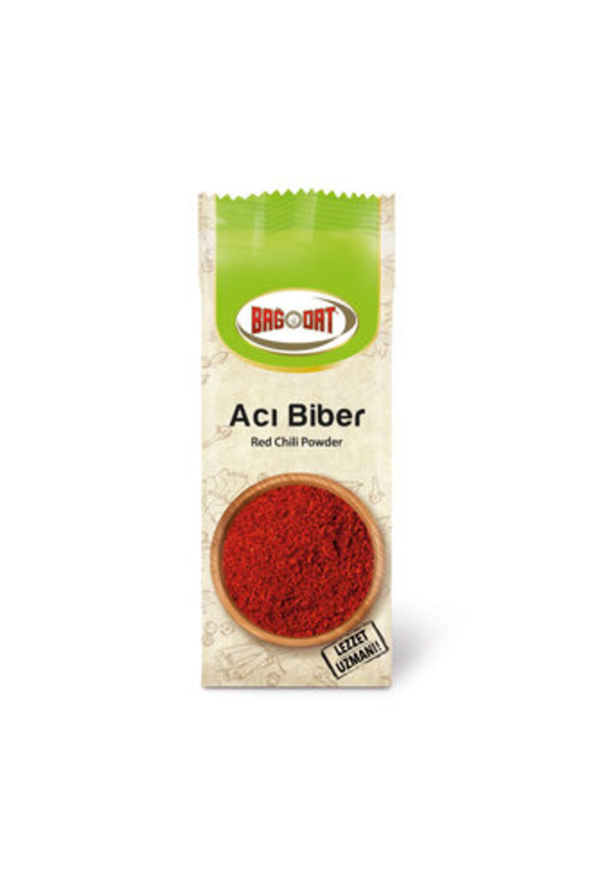 Bağdat Baharat Toz Acı Biber 75gr  12 Adet