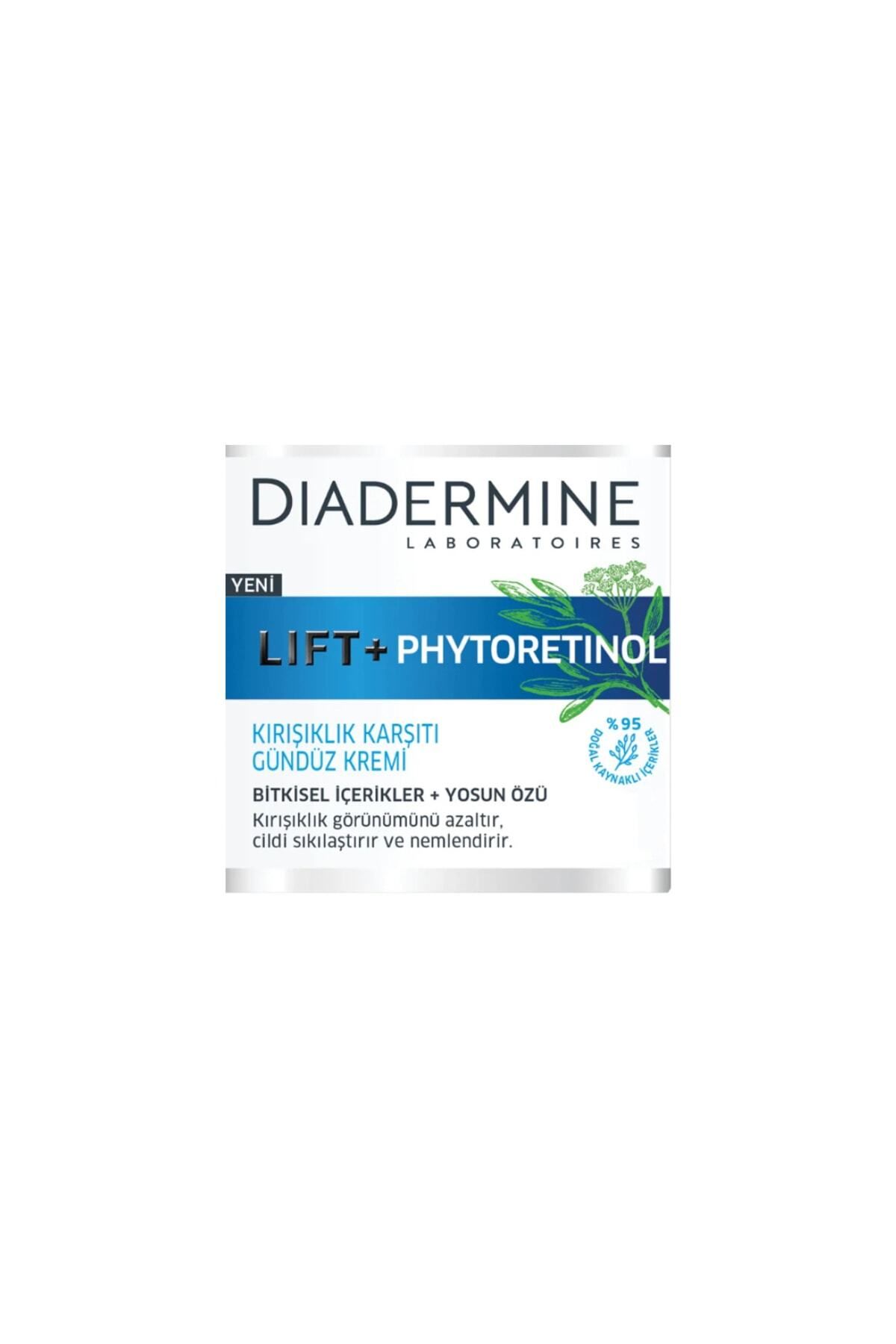 Diadermine Lift + Phytoretinol Kırışıklık Karşıtı Nemlendirici Sıkılaştırıcı Gündüz Yüz Kremi 50 Ml