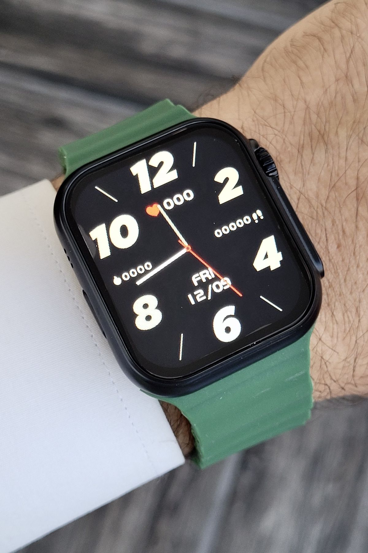Ferrucci Yeşil Renk Android/ios Uyumlu Arama Konuşma Özellikli Akıllı Saat