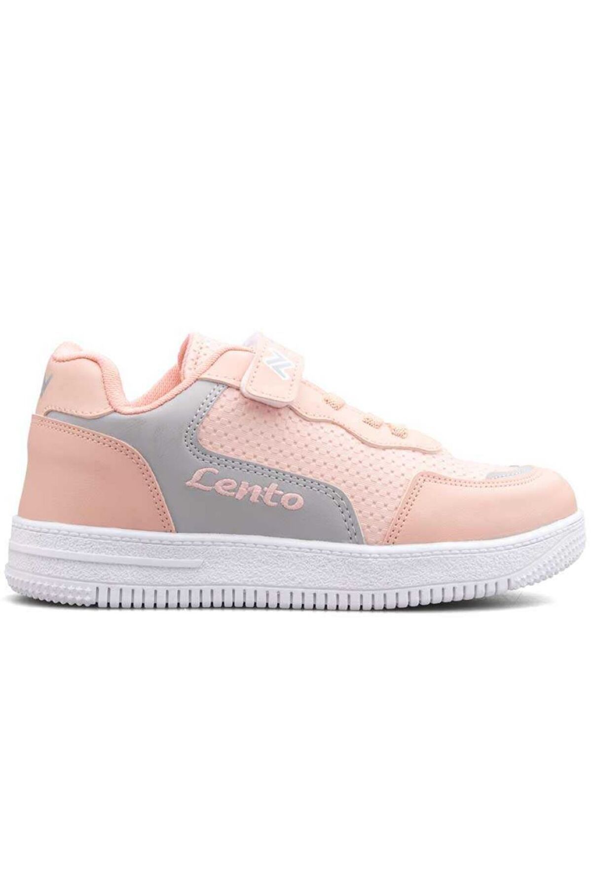 Lento ortopedik rahat kız çocuk spor ayakkabı sneaker pudra/buz filet lento a-25