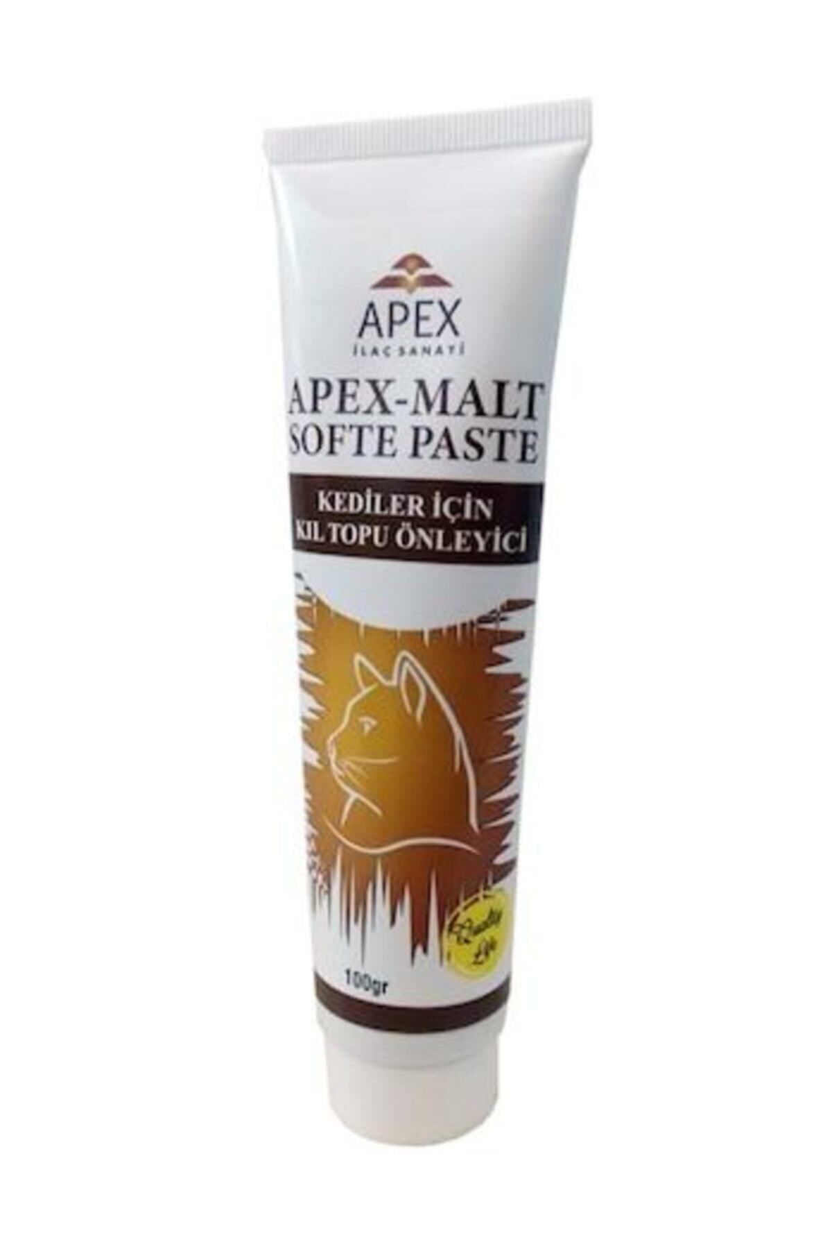 Apex Anti Hairball Kıl Topu Önleyici Kedi Malt Softe Paste 100 gr