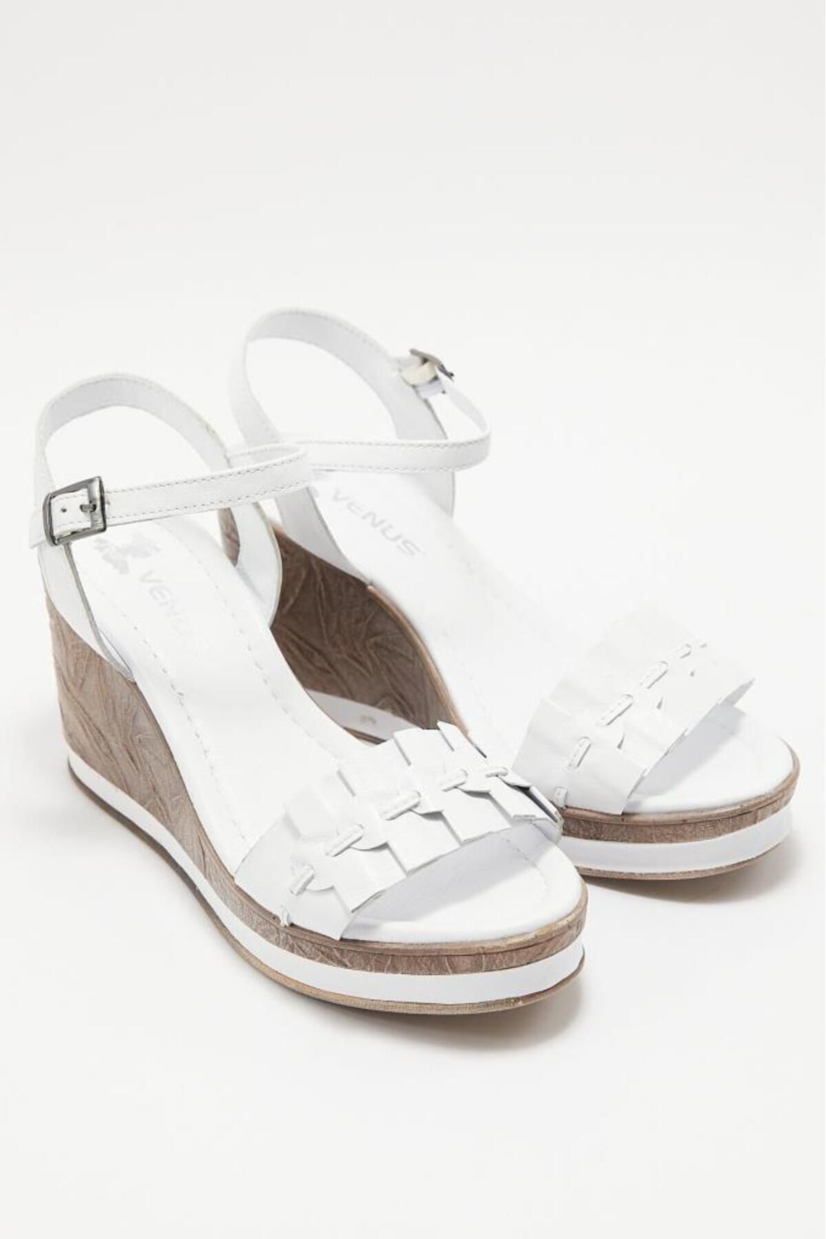 Venüs 2015715Y Beyaz Kadın Topuklu Ayakkabı