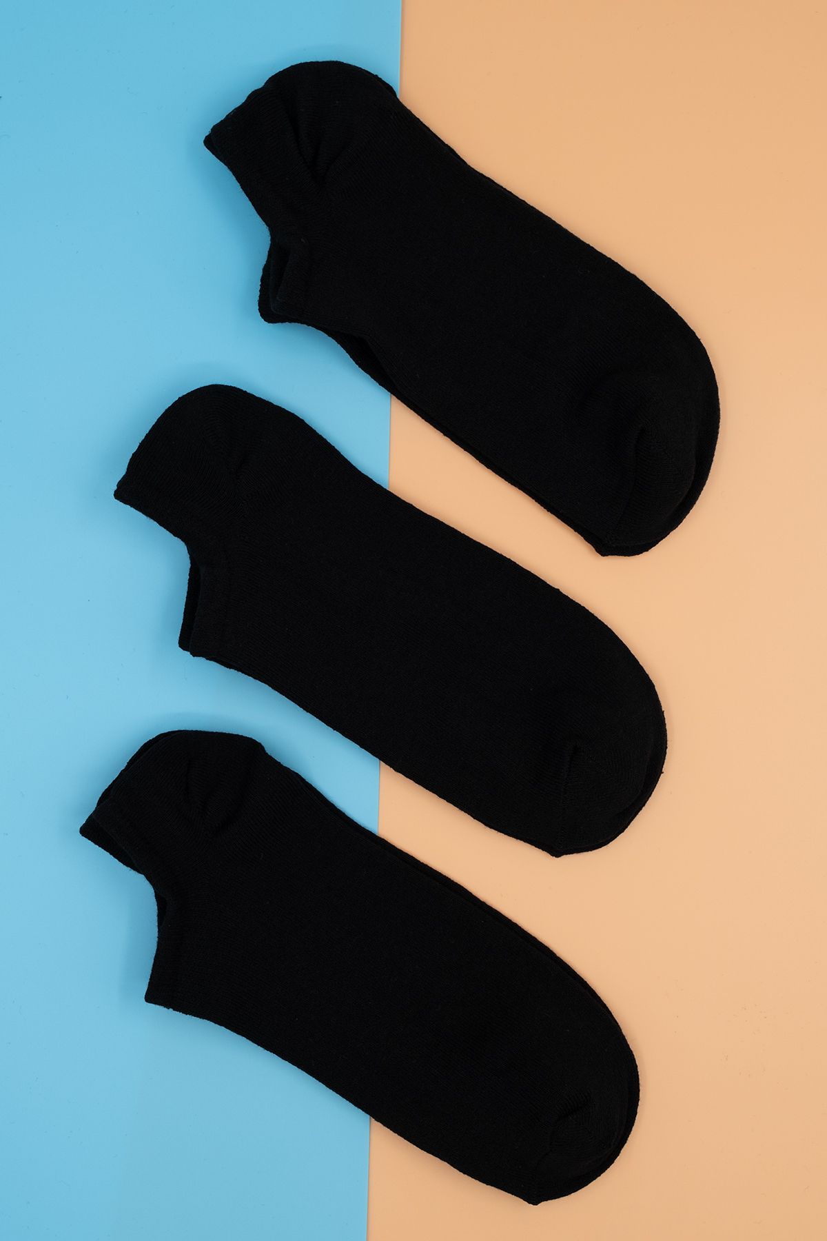 HİTRA Tekstil Lüks Patik Çorap ( 3'çift ) Extra Rahat Terleme Yapmaz