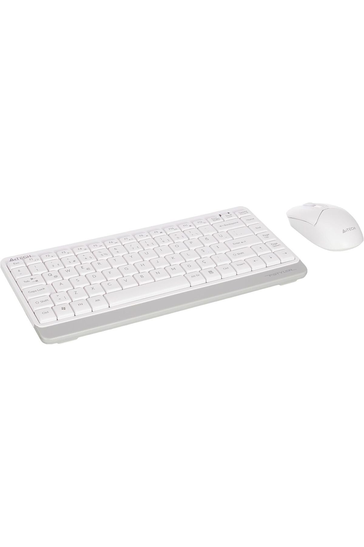 A4 Tech A4tech Fg1112 Fstyler Kablosuz Q Türkçe Fn-multimedya Mini Klavye + 1200dpi Nano Optik Mouse Beyaz S