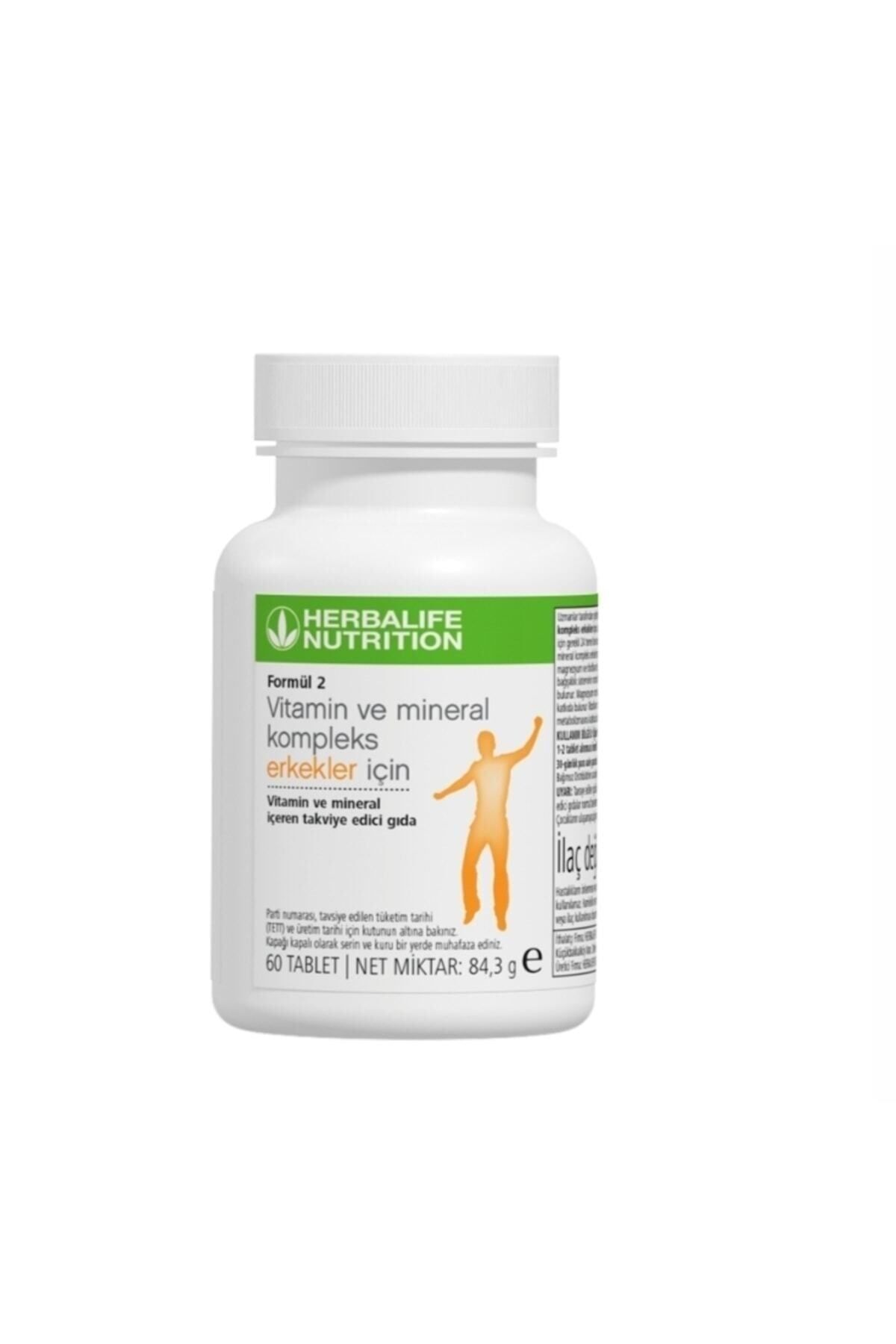Herbalife Formül 2 Vitamin Ve Mineral Kompleks Erkekler Için 60 Tablet