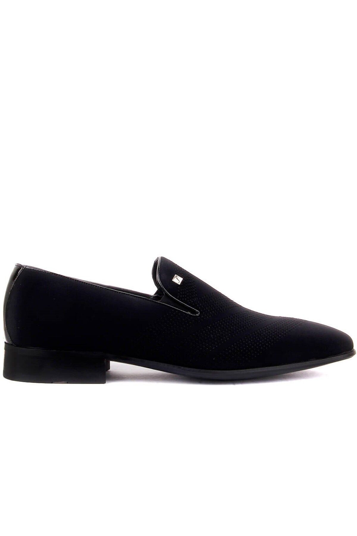 Sail Lakers Fosco - Siyah Renk Bağcıksız Erkek Klasik Ayakkabı