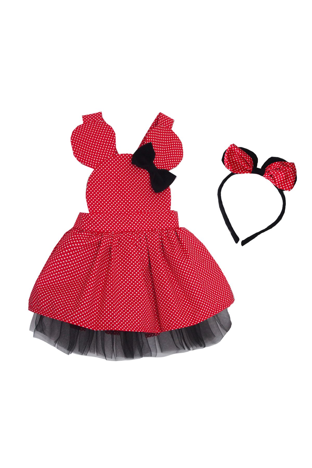 Shecco Babba Kız Çocuk Kırmızı Tütü Elbise Ve Taç, Doğum Günü Elbisesi, Kız Çocuk Elbise Modelleri 1-4 Yaş