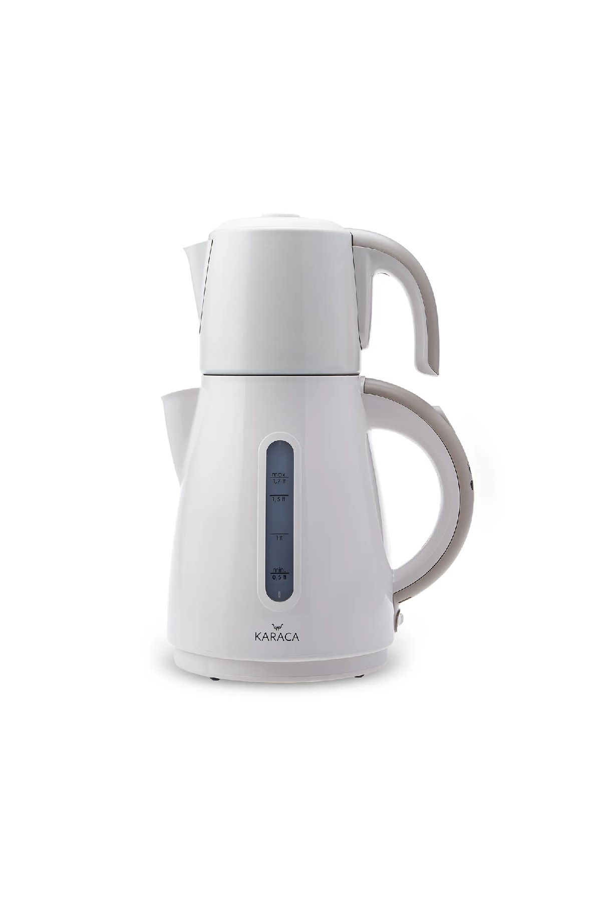Karaca Daystar Çelik Demlikli 2 In 1 Çay Makinesi Ve Su Isıtıcı Kettle Latte