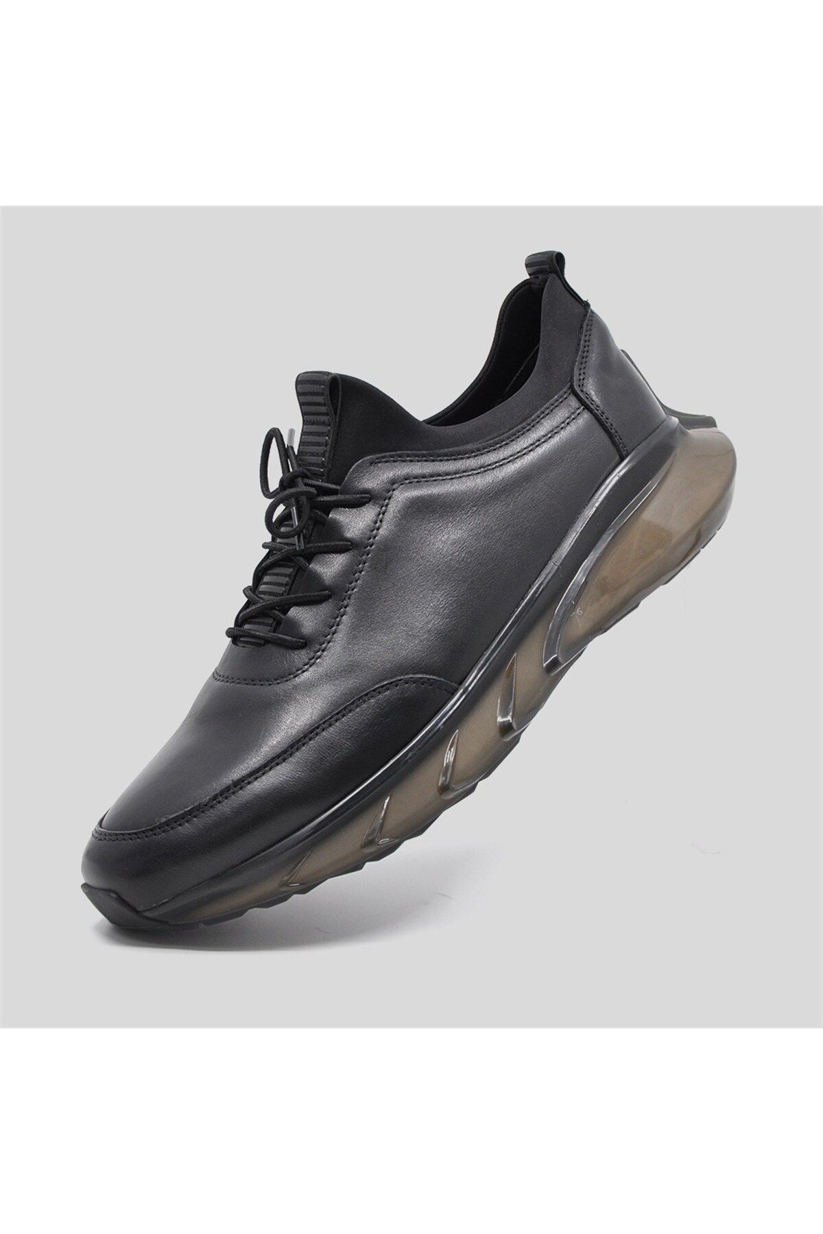 Fosco Siyah Erkek Spor Sneaker Ayakkabı Air Taban 9740 430