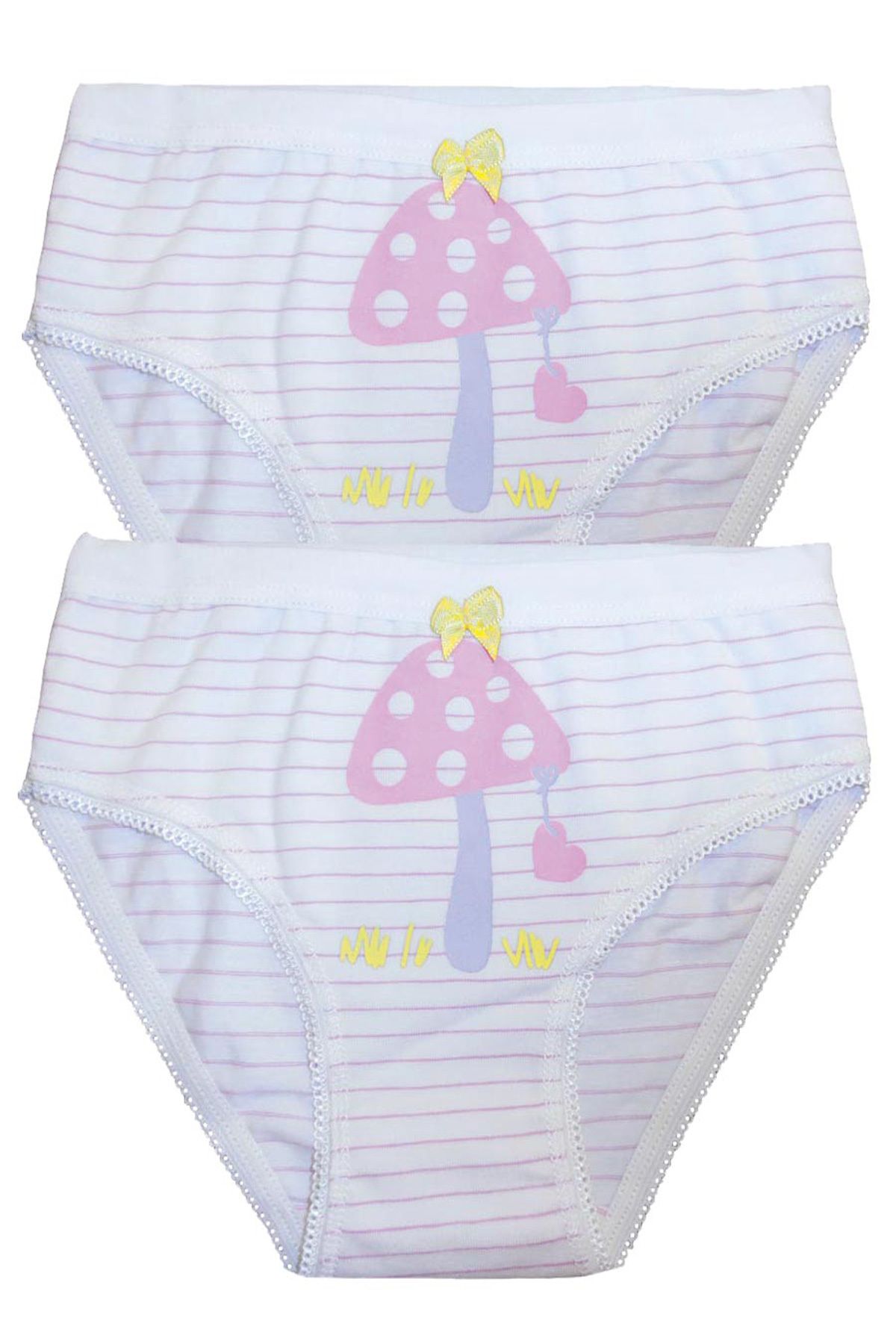 ÖZKAN underwear Özkan 40954 2'li Paket Kız Çocuk Külot