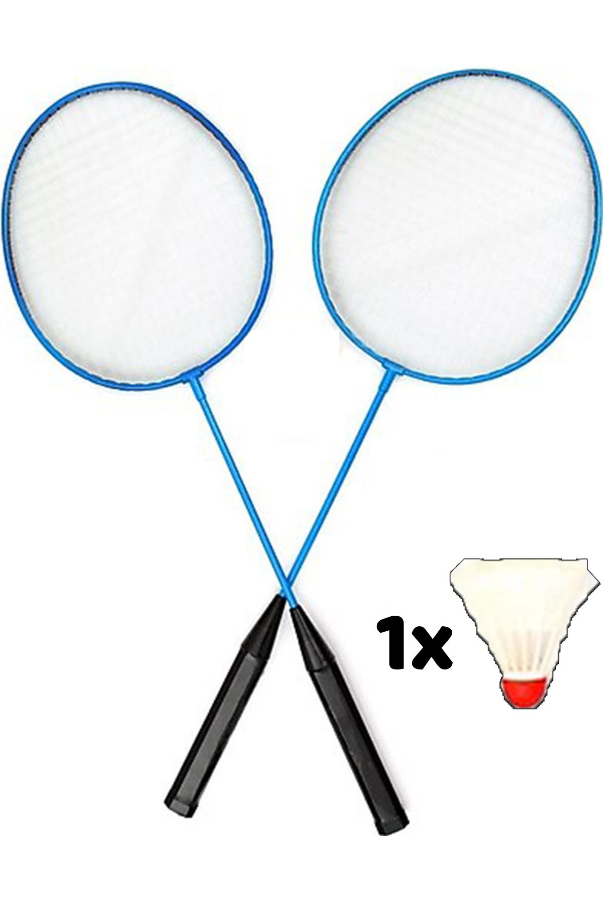 Genel Markalar 2 Adet Badminton Raketi Ve 1 Adet Top Hediyeli Badminton Seti Badminton Raket Ve Top Seti