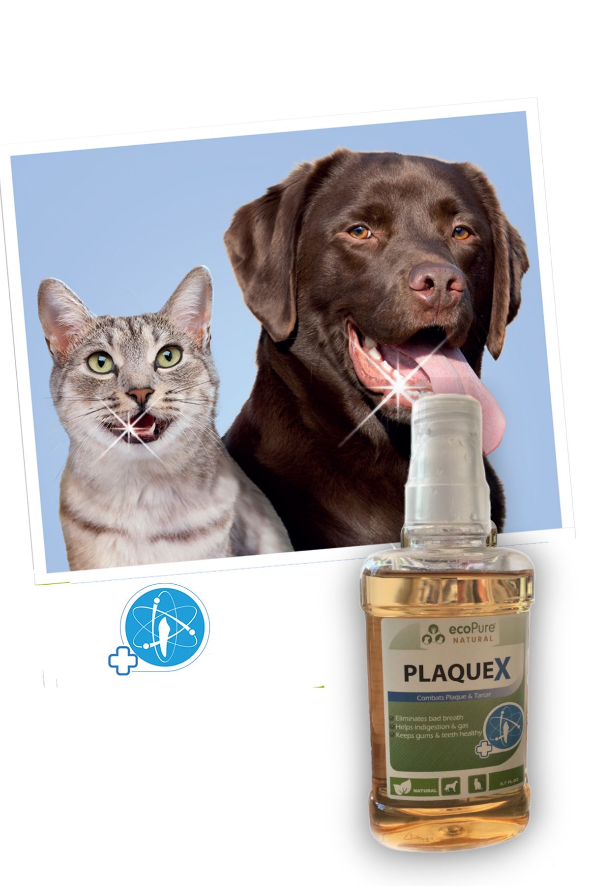 Ecopure Plaquex Kedi Köpek Tartar & Plak Engelleyici (ağız Kokusu Giderici) Ağız Bakım Solüsyonu