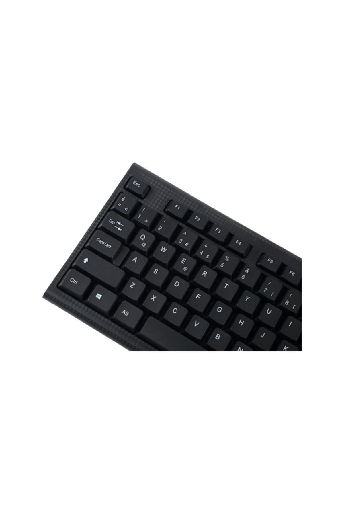 WOZLO Koodmax Wz-801 Usb Kablolu Fiber Doku Standart Q Klavye