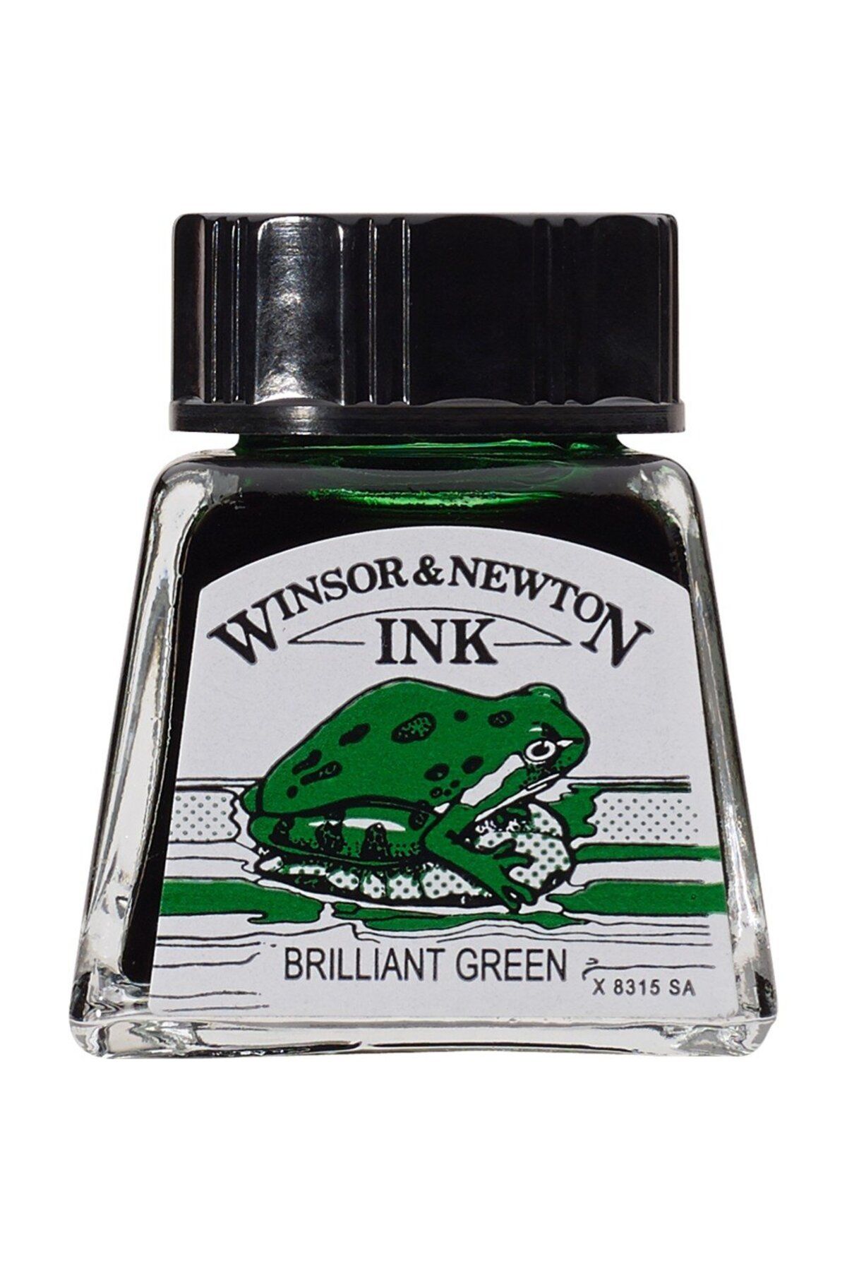 Winsor Newton Drawing Ink Çini Mürekkebi 14ml 046 Brilliant Green