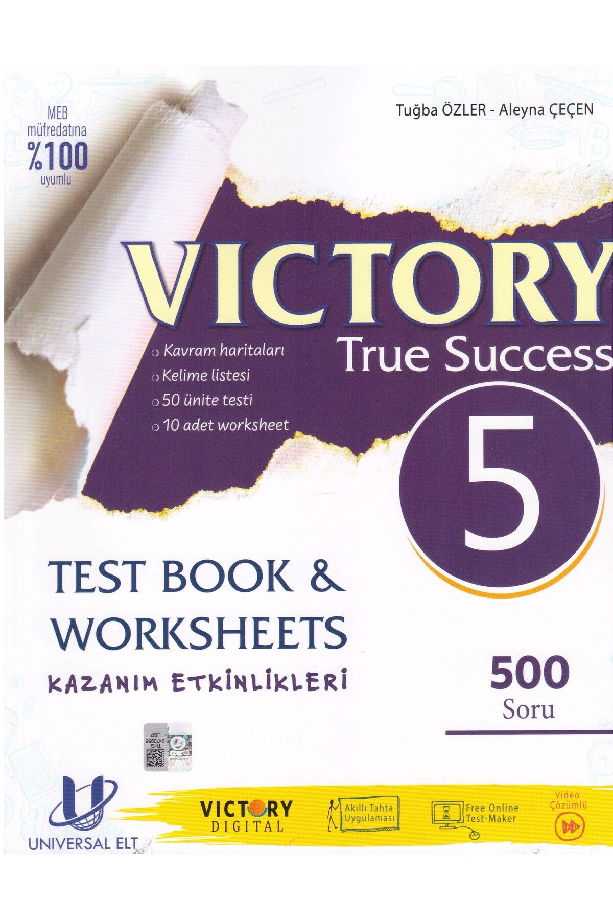 Universal Victory 5 True Success Test Book & Worksheets