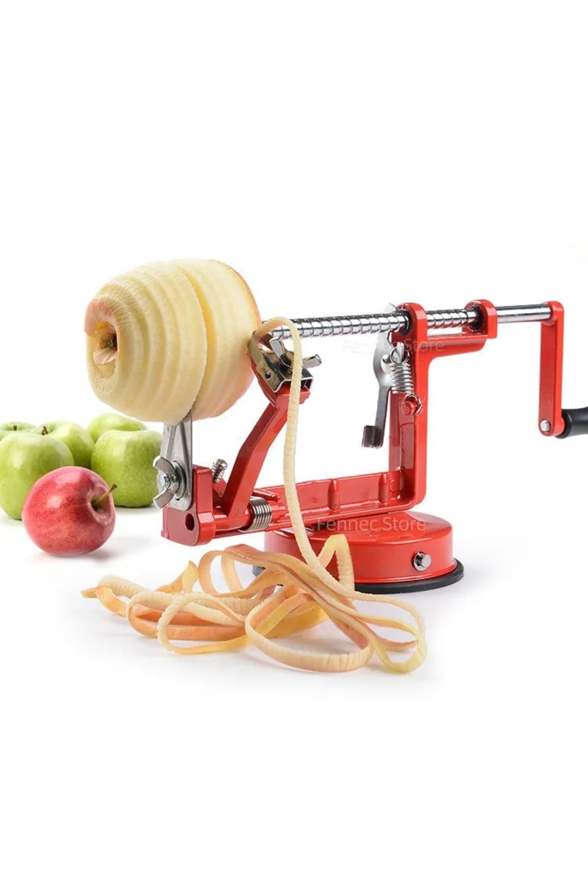 ErginGroup Paslanmaz Çelik Elma Patates Meyve Dilimleme Soyma Makinesi