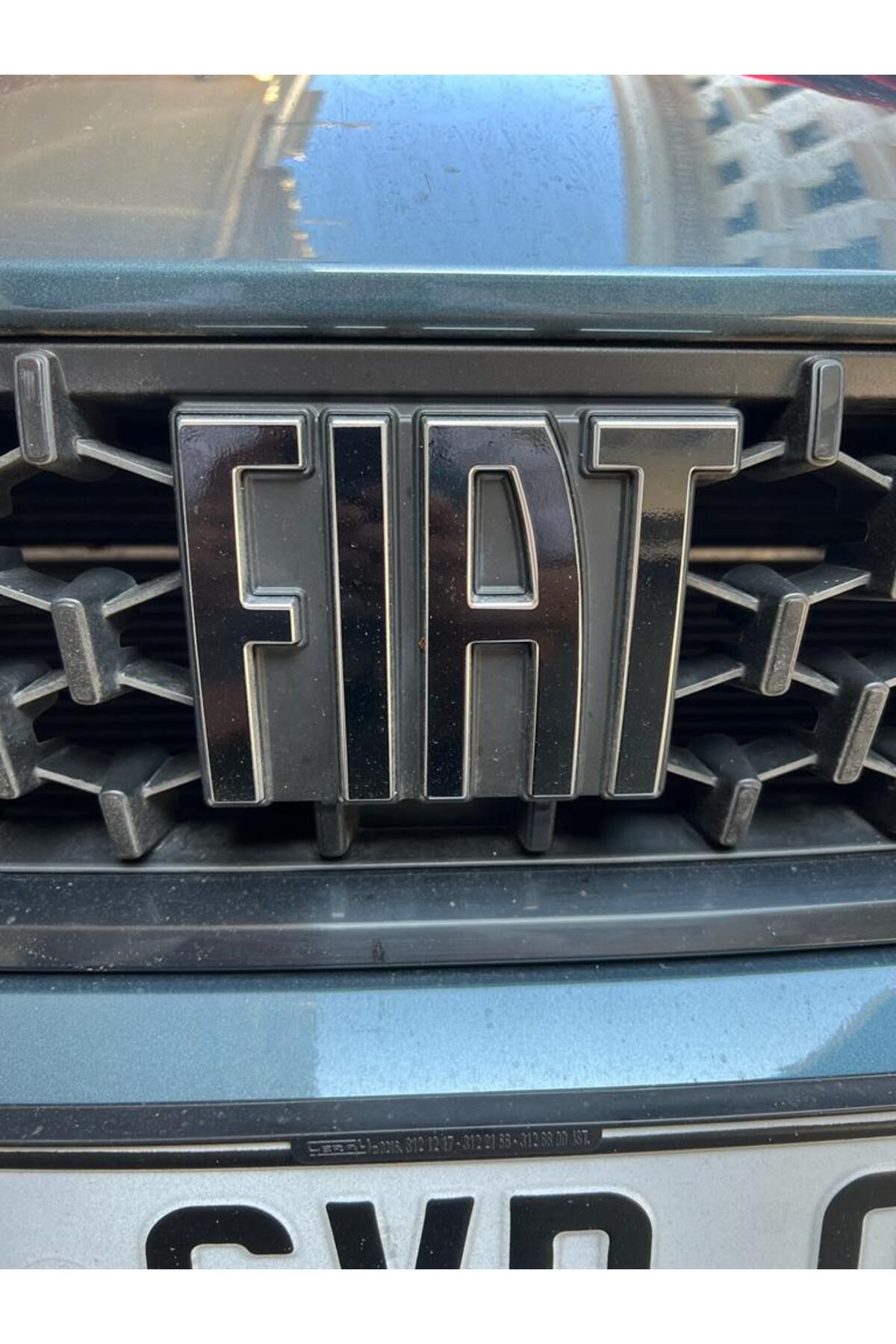 Fiat Egea Amblem/Logo Kaplama Sticker Set