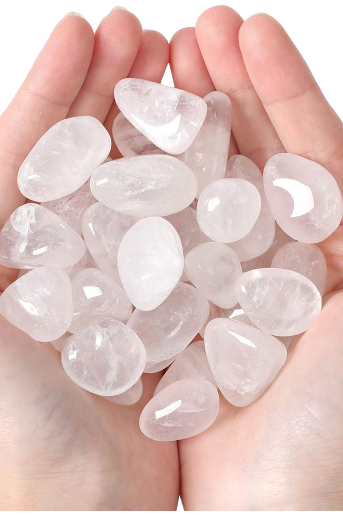 NBS Beautiful Naturel Stones Kristal Kuvars Doğal Taş 1-2 cm ( Tımbıl )